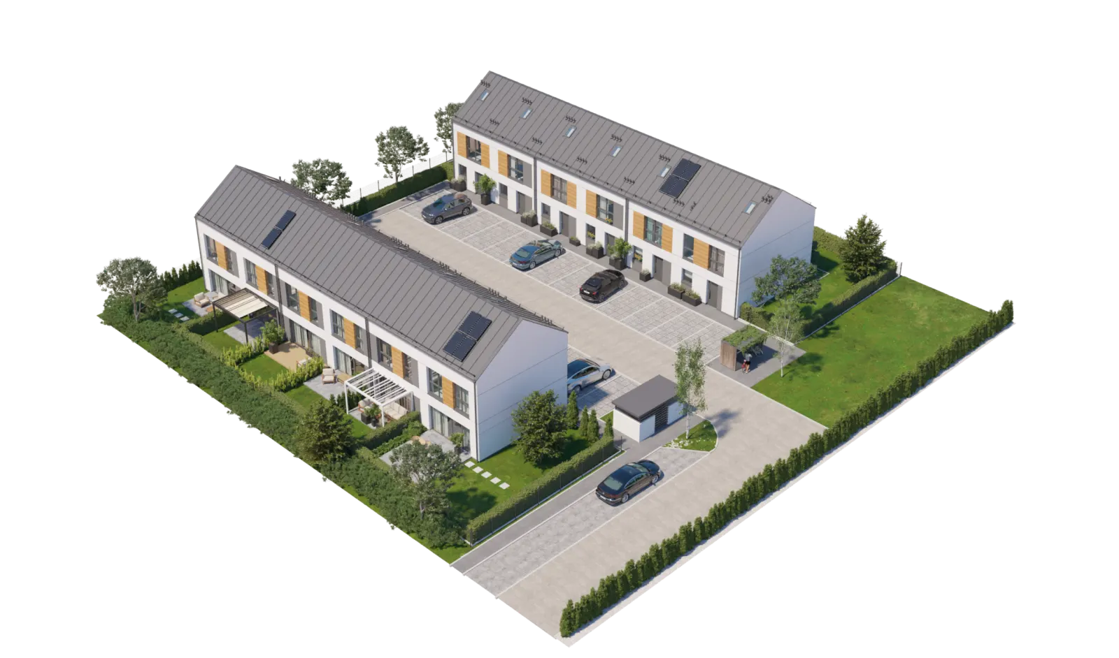 Makieta 3D — Nowe Gumieńce, etap 1